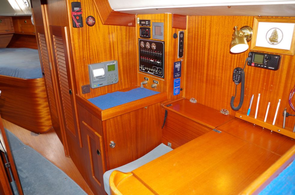 Kartentisch, Hallberg Rassy 36, HR 36